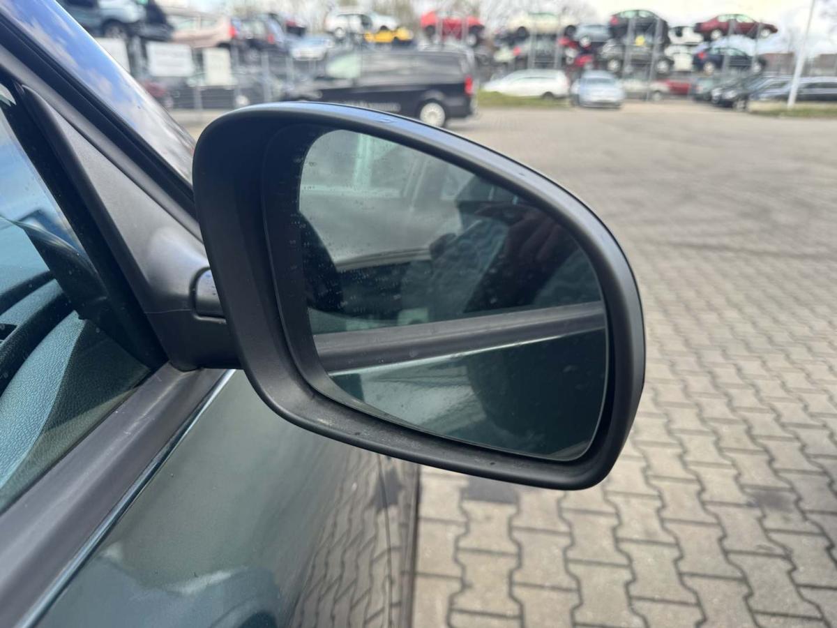 Skoda Fabia 2 original Au&szlig;enspiegel rechts elektrisch verstellbar LF6K Highland Gr&uuml;n Bj.2008